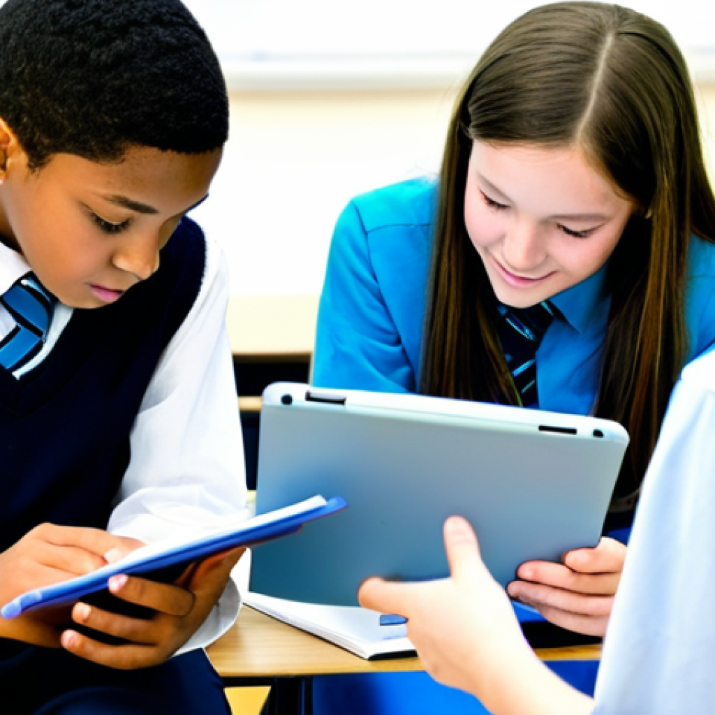 독서지도사 워크숍 후기 - Collaborative Reading Group**

"A diverse group of middle school students, fully clothed in modest s...